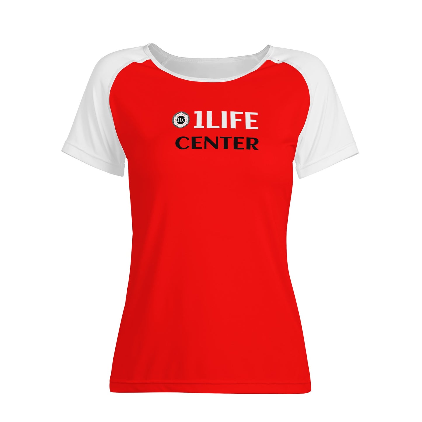 Women Snug T-shirt (Red and White)