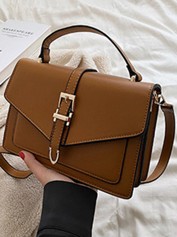 Retro shoulder handbag all-match crossbody small square bag