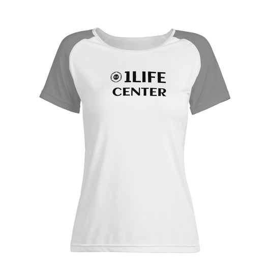 Women Snug T-shirt (White and Grey)