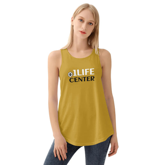 Women Loose Tank Top (Gold)