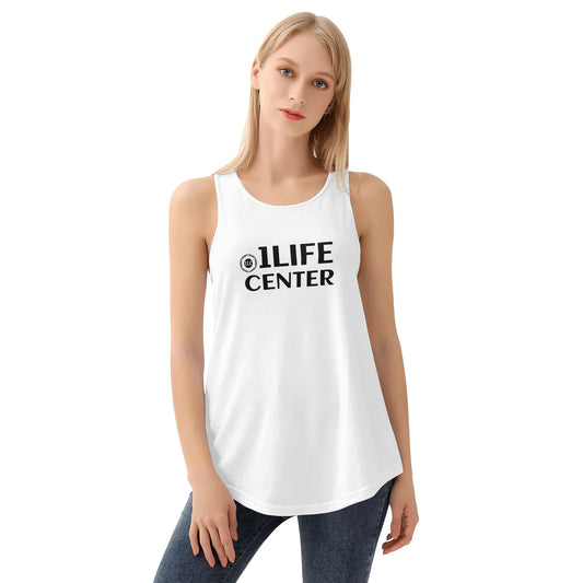 Women Loose Tank Top (White)