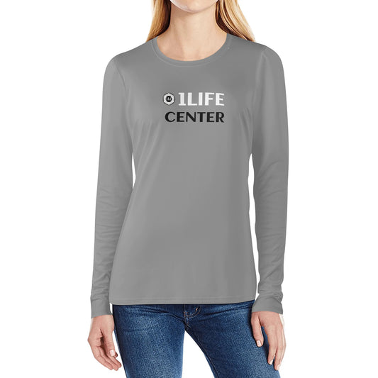 Women Long Sleeve Tshirt (Grey)
