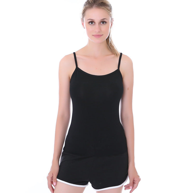 Women's Fashion Stretch Camisole Vest Basic Versatile Vest