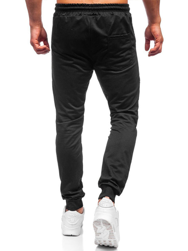 Men's casual fashion sports trousers (Black)