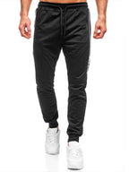 Men's casual fashion sports trousers (Black)
