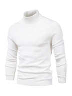 Turtleneck Men's Pullover Sweater Casual Knitwear