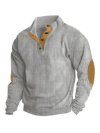 Men's Casual Outdoor Jacket Casual Stand Collar Long Sleeve Sweatshirt