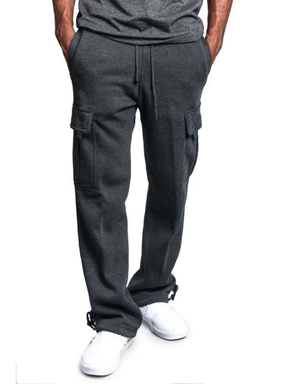 Men's retro casual leggings trousers, men's overalls