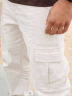 New large pocket work trousers casual sports loose straight pants