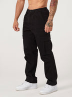 New large pocket work trousers casual sports loose straight pants