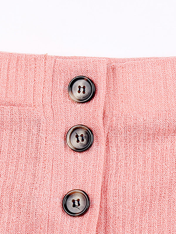 Women's Long Sleeve Cardigan Slim Button Casual Suit