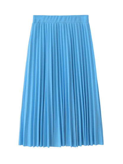 Women's A-Line Skirt Mid Length Skirt