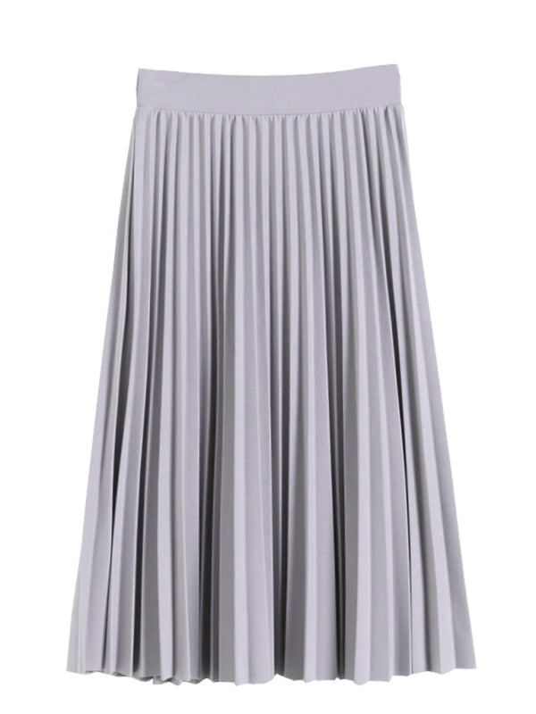 Women's A-Line Skirt Mid Length Skirt