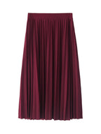 Women's A-Line Skirt Mid Length Skirt