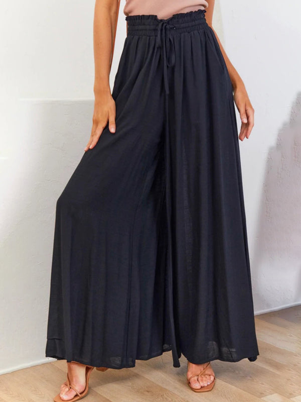 Casual wide-leg explosive style loose casual fashion trousers