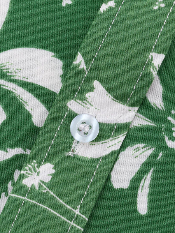 Men's Short Sleeve European Size Shirt Beach Wind Vacation Wind Hawaiian Shirt