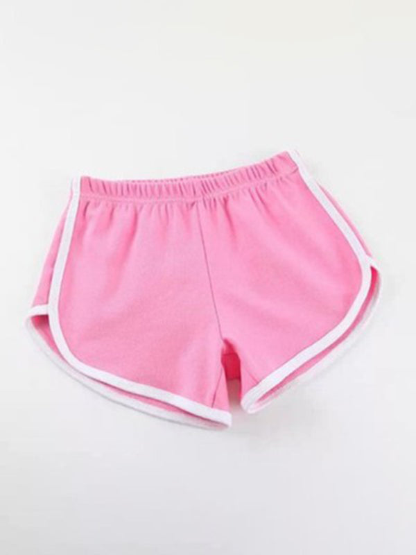 Home casual solid color fashion yoga beach pants candy color hot pants