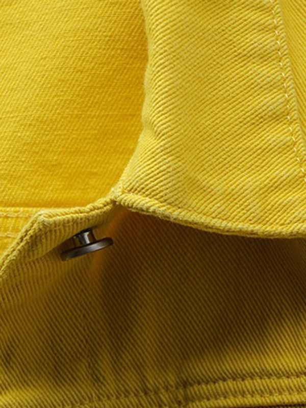 Women's New Colorful Large Size Denim Jacket