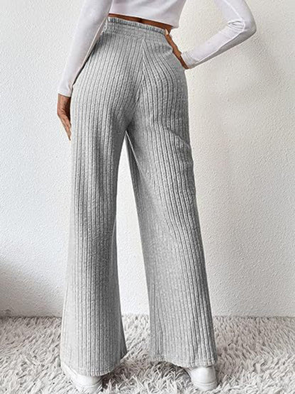 women's casual loose knitted trousers Pants