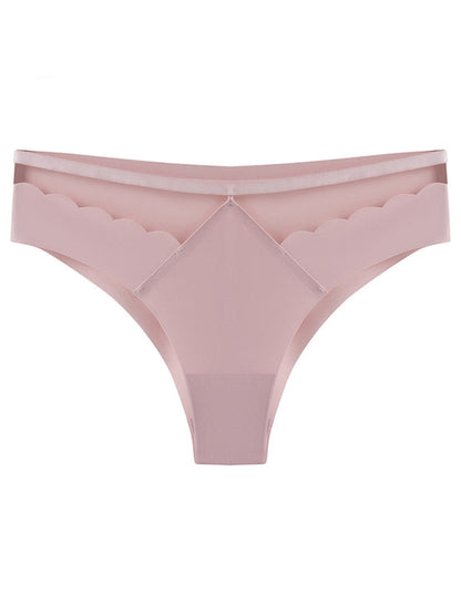 Women's low waist sexy seamless underwear panties