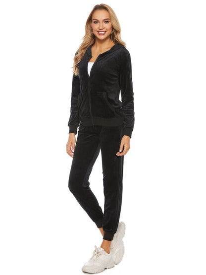 women's casual sweatshirt two piece suit set