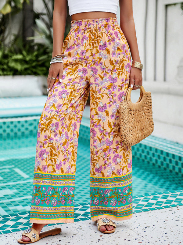 Women's New Style Casual Printed Trousers