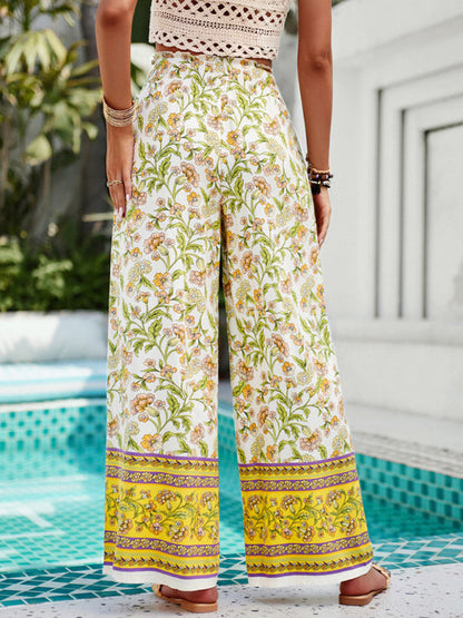 Women's New Style Casual Printed Trousers