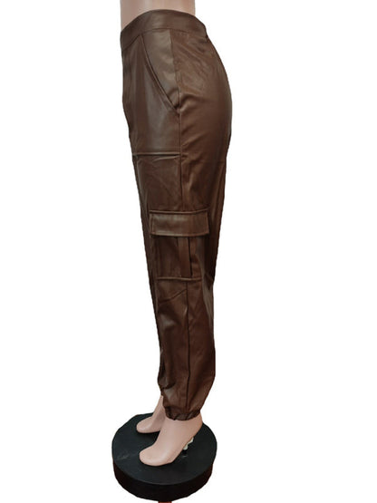 Women's Fashionable Multiple Pocket Cargo Pants