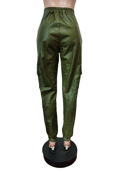 Women's Fashionable Multiple Pocket Cargo Pants