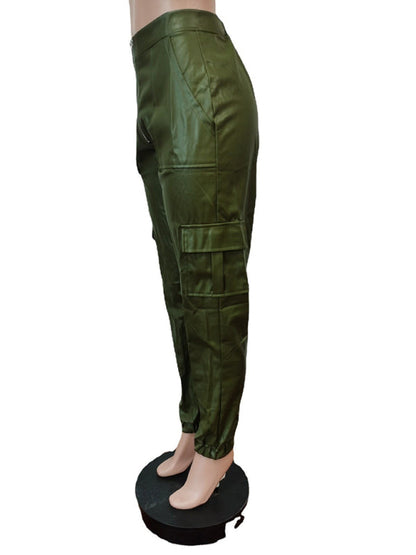 Women's Fashionable Multiple Pocket Cargo Pants