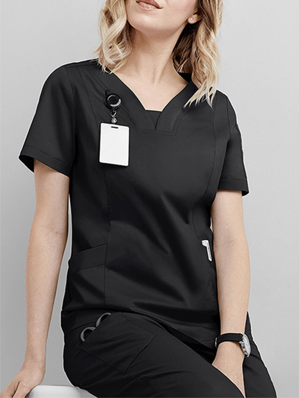 Dental washing clothes suit set (Black)