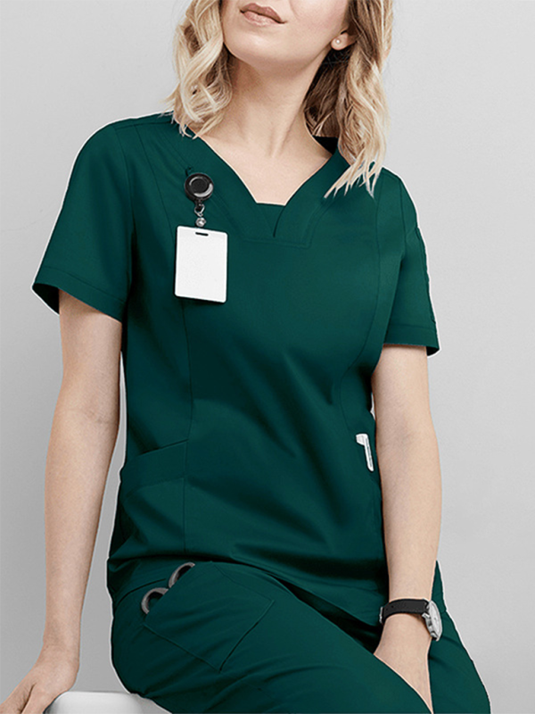 Dental washing clothes suit set (Green Black Jasper)