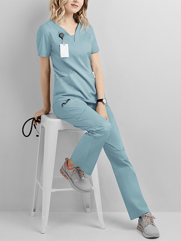 Dental washing clothes suit set (Clear Blue)
