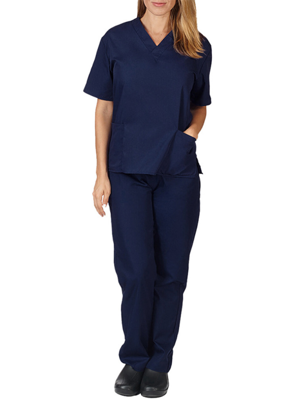 Doctor Surgeon Nurse work clothes elastic Quick-drying suit (Champlain)