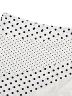 Polka Dot Sexy Lace Irregular Skirt
