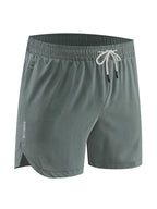 Men's breathable loose version quick-drying running training three-quarter shorts