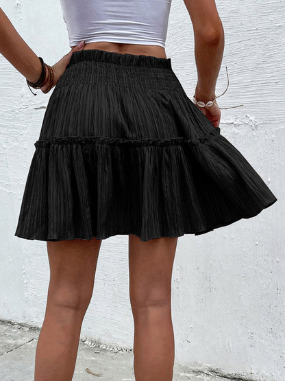 Women's Casual Fashion Cake Short Skirt