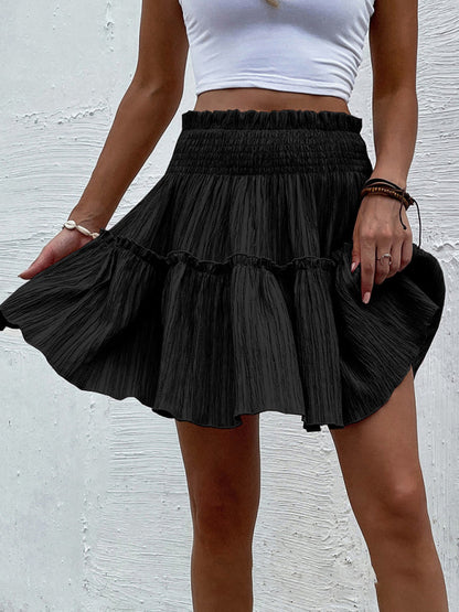 Women's Casual Fashion Cake Short Skirt